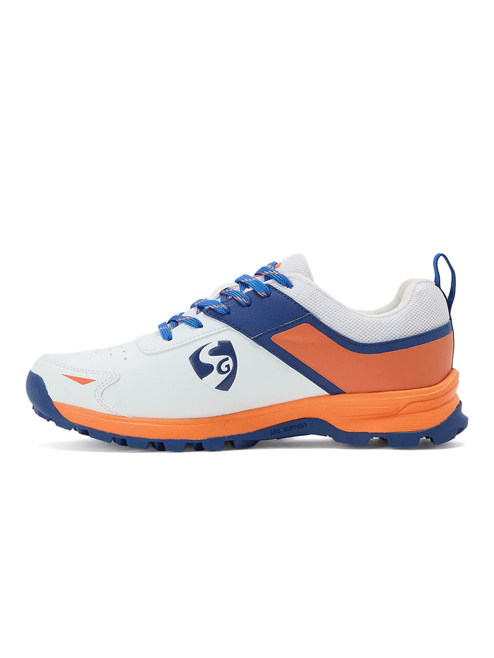 SG Impact Shoes White/Orange